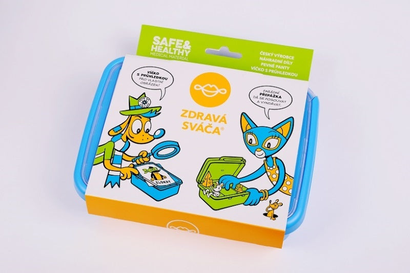 ZDRAVÁ LAHEV® Svačinový box Zdravá sváča RŮZNÉ BARVY
