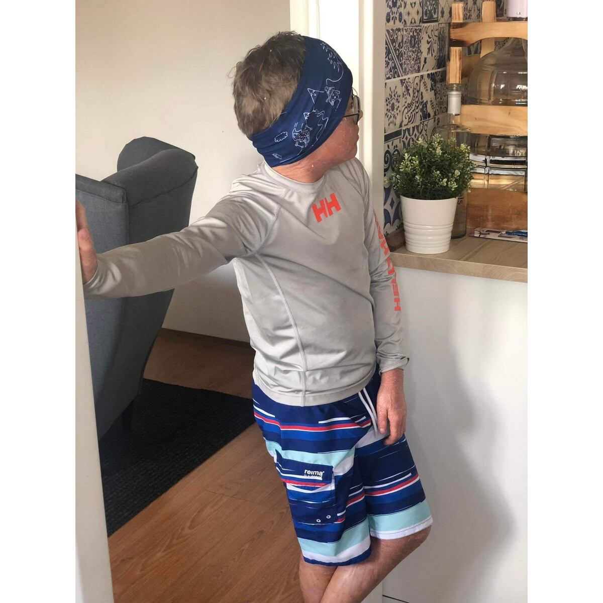 Promaledobrodruhy Funkční čelenka dvouvrstvá s fleecem - více barev barva black/