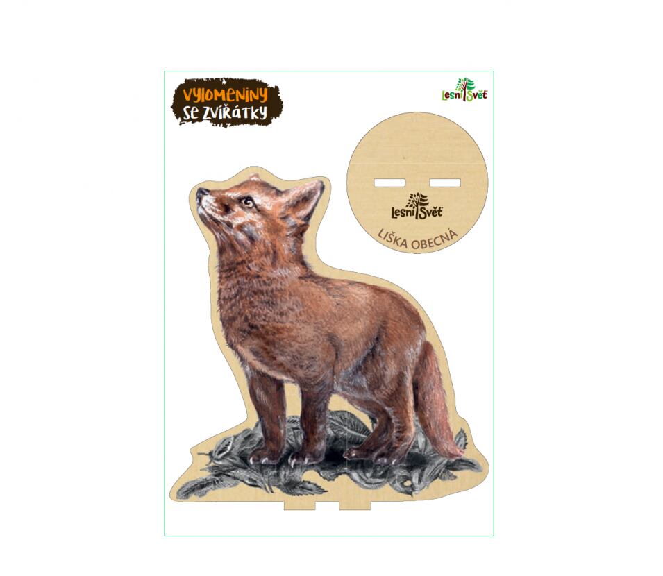 Lesní svět Vylomeniny se zvířátky M