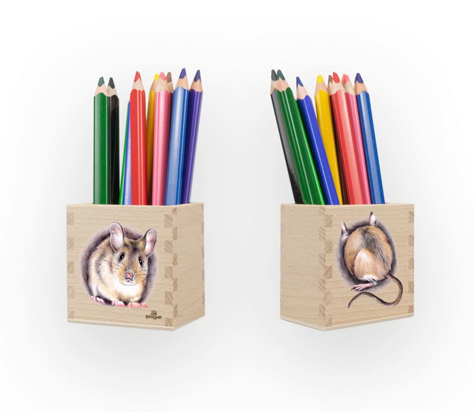 Lesní svět Dřevěný stojánek na tužky Lesní svět