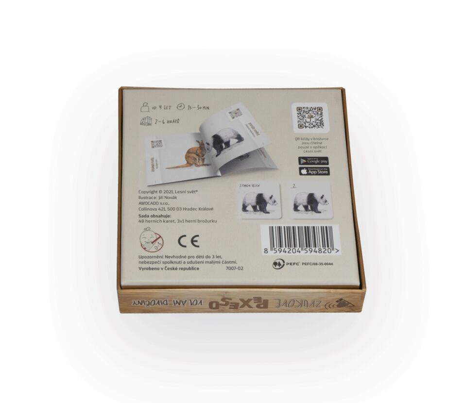 Lesní svět Zvukové pexeso Lesní svět