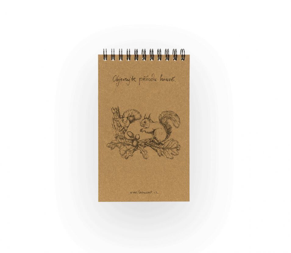 Lesní svět Eko blok z recy papíru S