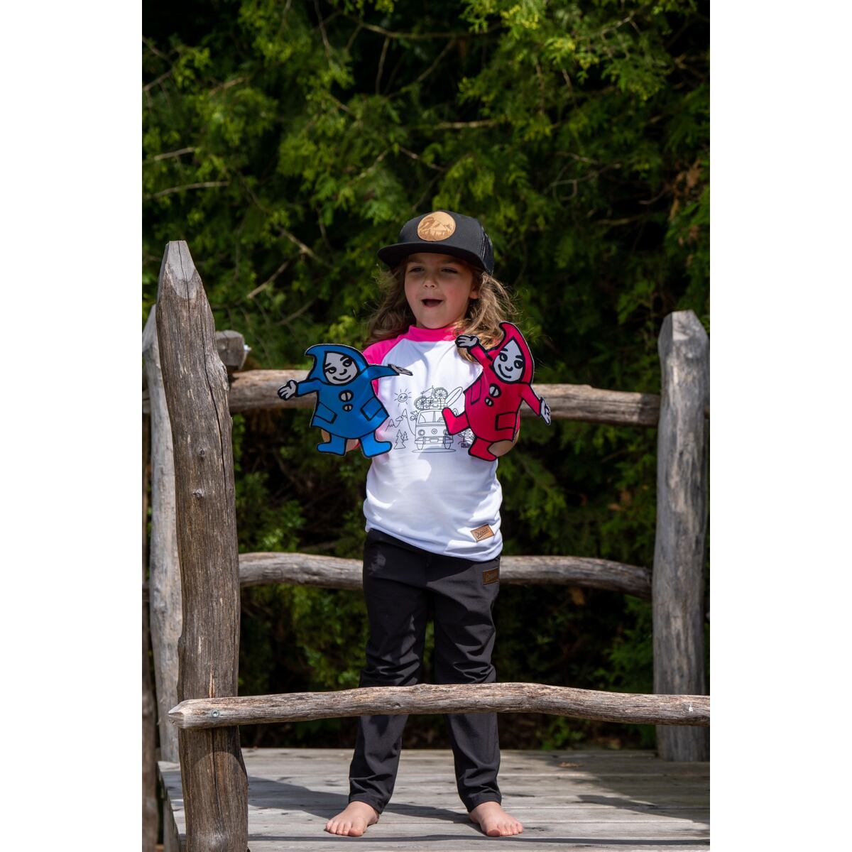 Promaledobrodruhy Dětské funkční UV tričko CoolMax krátký rukáv pink