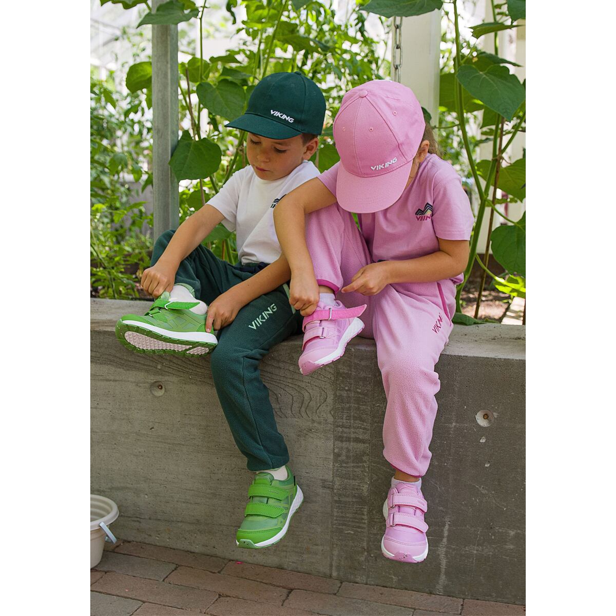 Viking Dětské boty Veme Reflex GTX 2V green