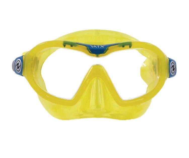 Aqua Lung Dětské potápěčské brýle Aqualung MIX žlutá - od 4 let