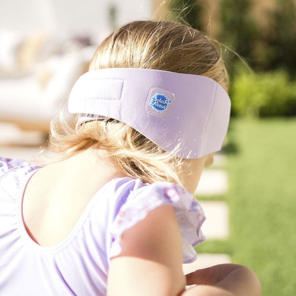 Splash About Dětská neoprénová čelenka na plavání lilac 2 - 6 let