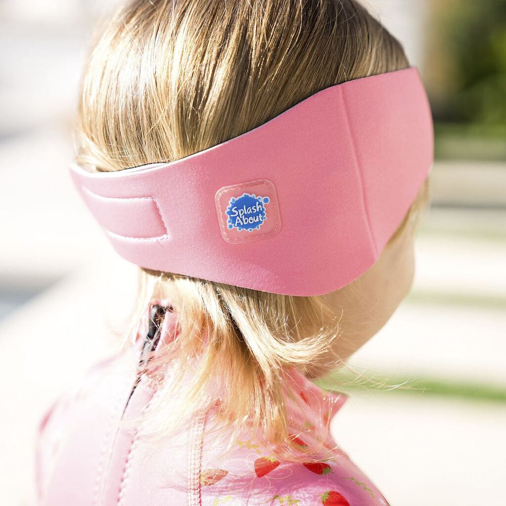 Splash About Dětská neoprénová čelenka na plavání pink 2 - 6 let