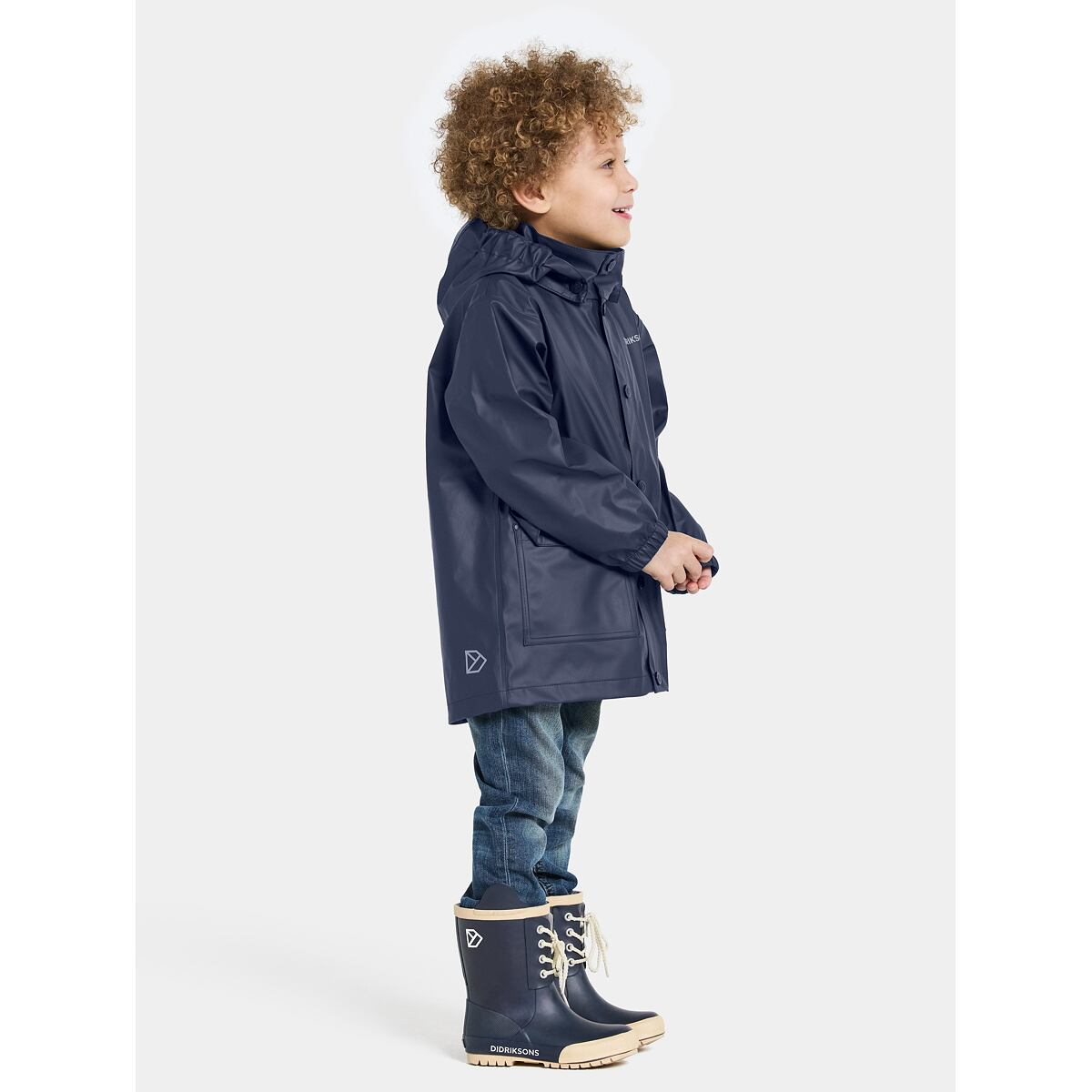 Didriksons Dětská bunda do deště Jojo navy