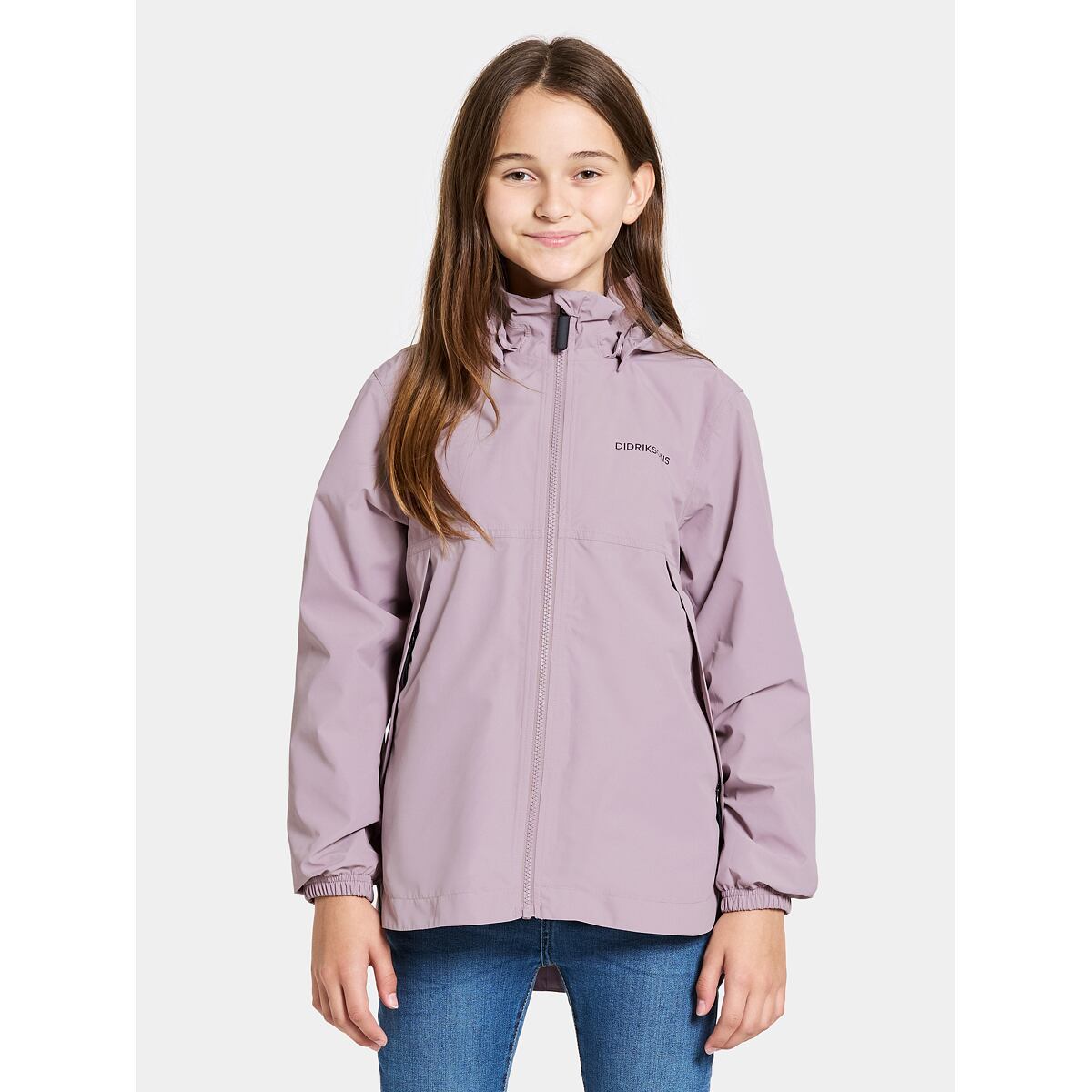 Didriksons Dětská nepromokavá bunda Meliss dusty lilac - ROSTOUCÍ