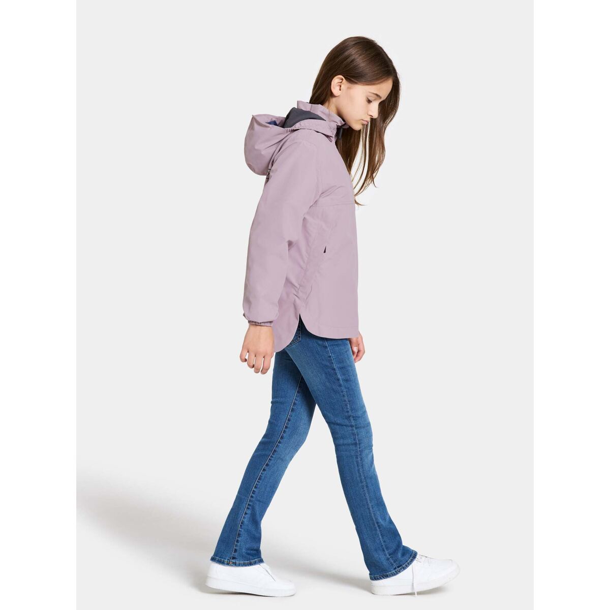 Didriksons Dětská nepromokavá bunda Meliss dusty lilac - ROSTOUCÍ