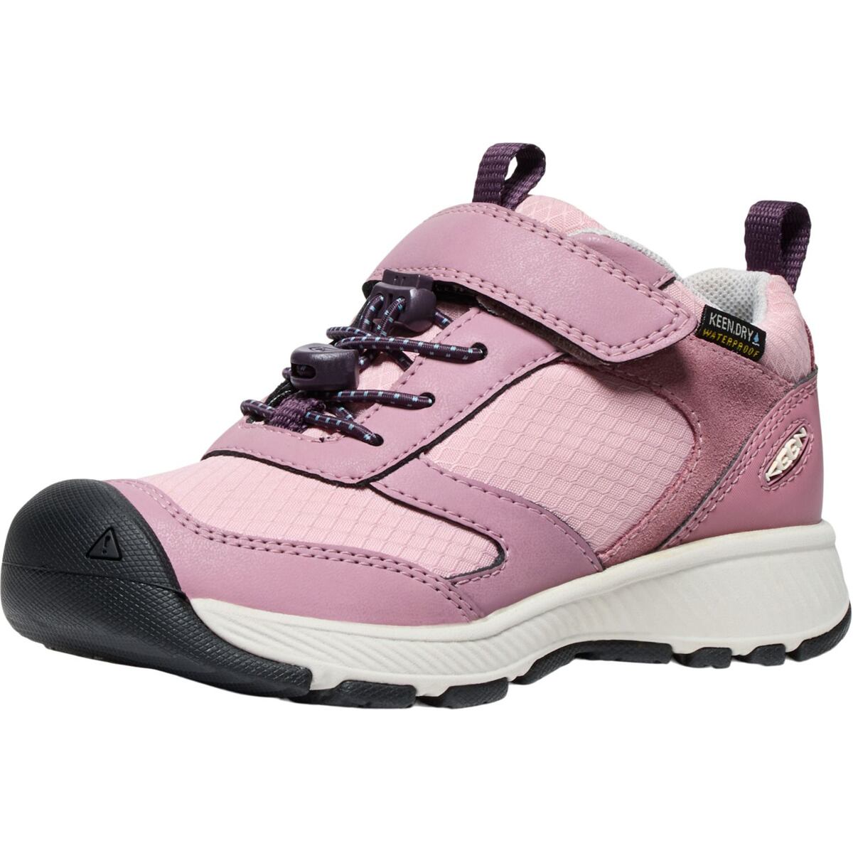 KEEN Dětské boty Skua WP - zephyr/plum perfect