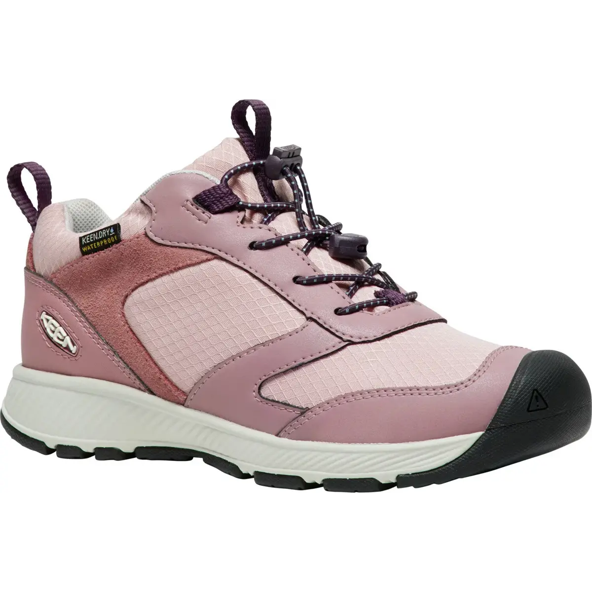 KEEN Dětské boty Skua WP - zephyr/plum perfect