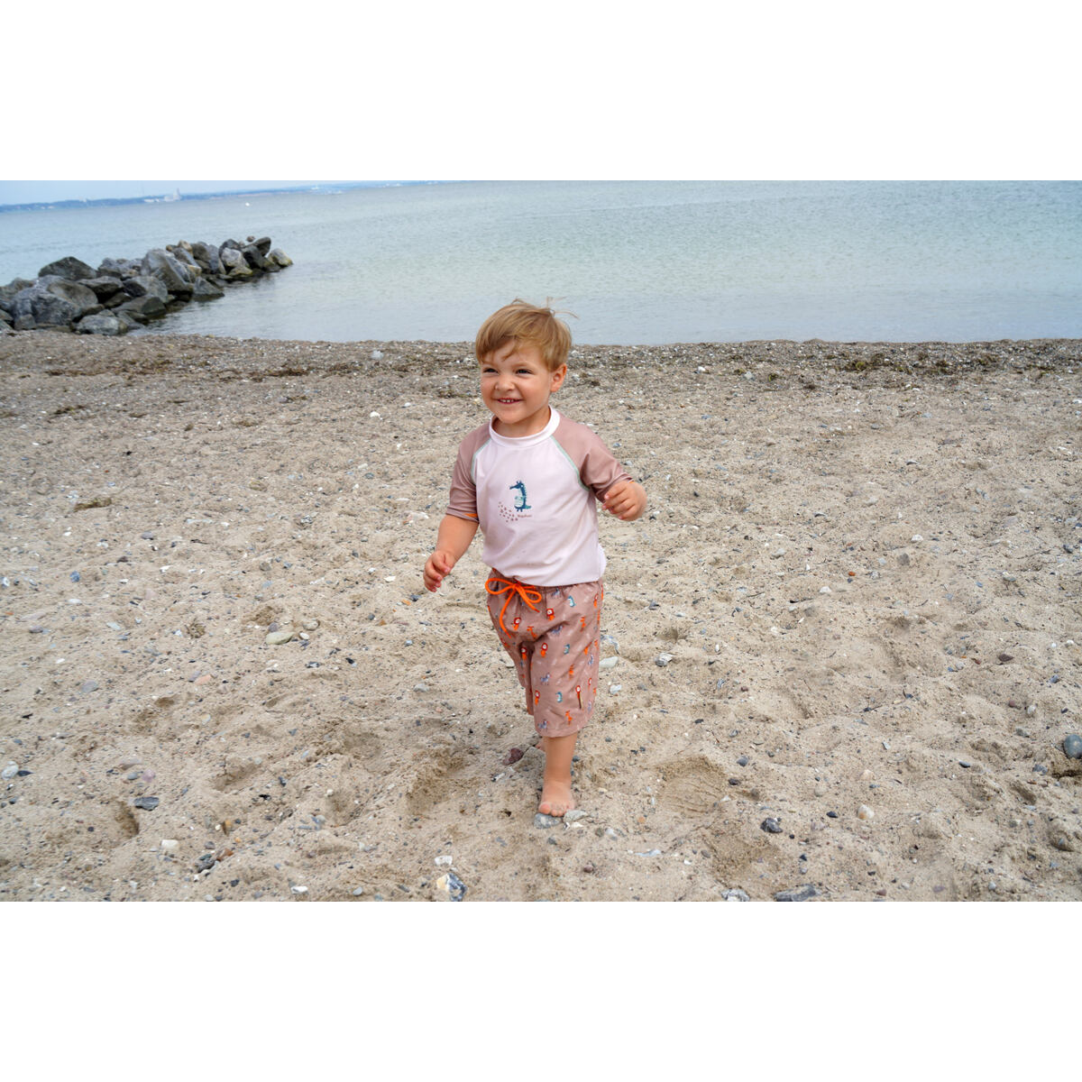 Playshoes Dětské UV tričko Wild Animals - krátký rukáv