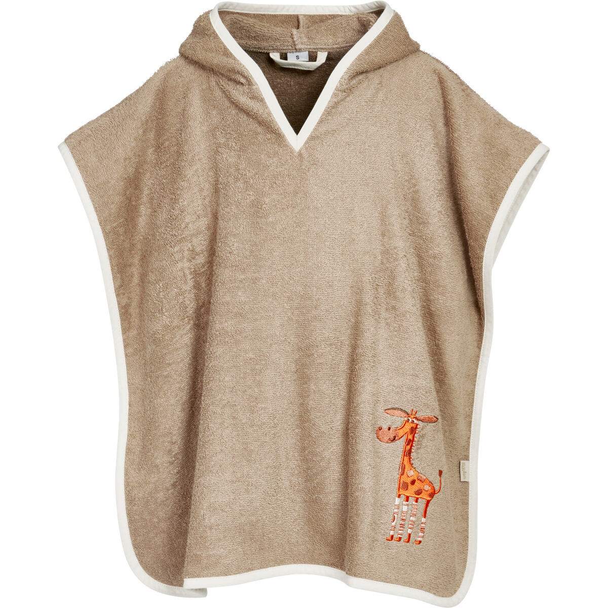 Playshoes Dětské pončo Wild Animals brown