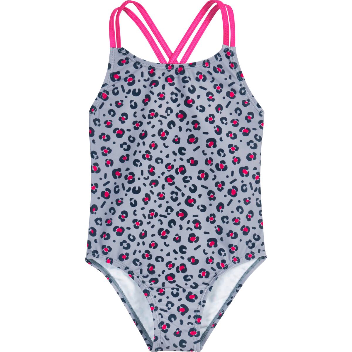 Playshoes Dívčí plavky s UV jednodílné Leo - grey