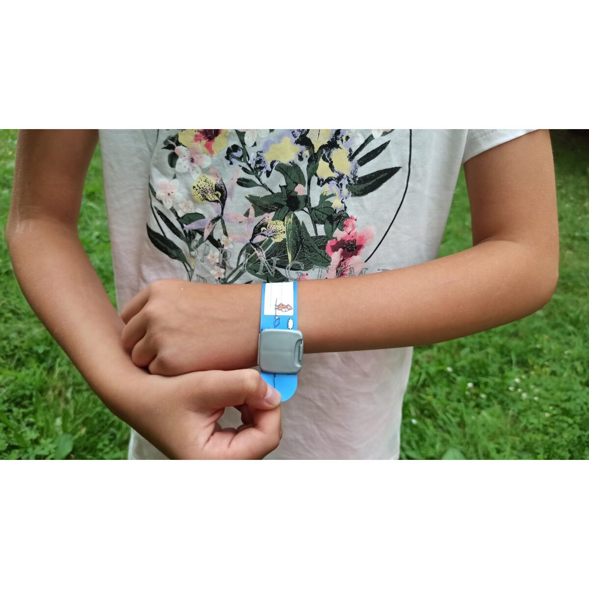 Promaledobrodruhy Dětský identifikační náramek - modrý