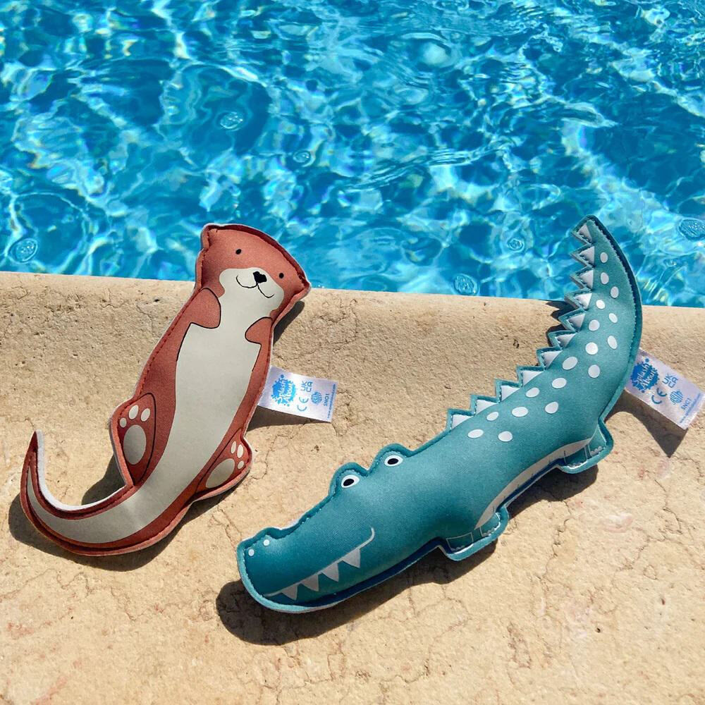 Splash About Neoprenové hračky do vody na potápění - Krokodýl a vydra