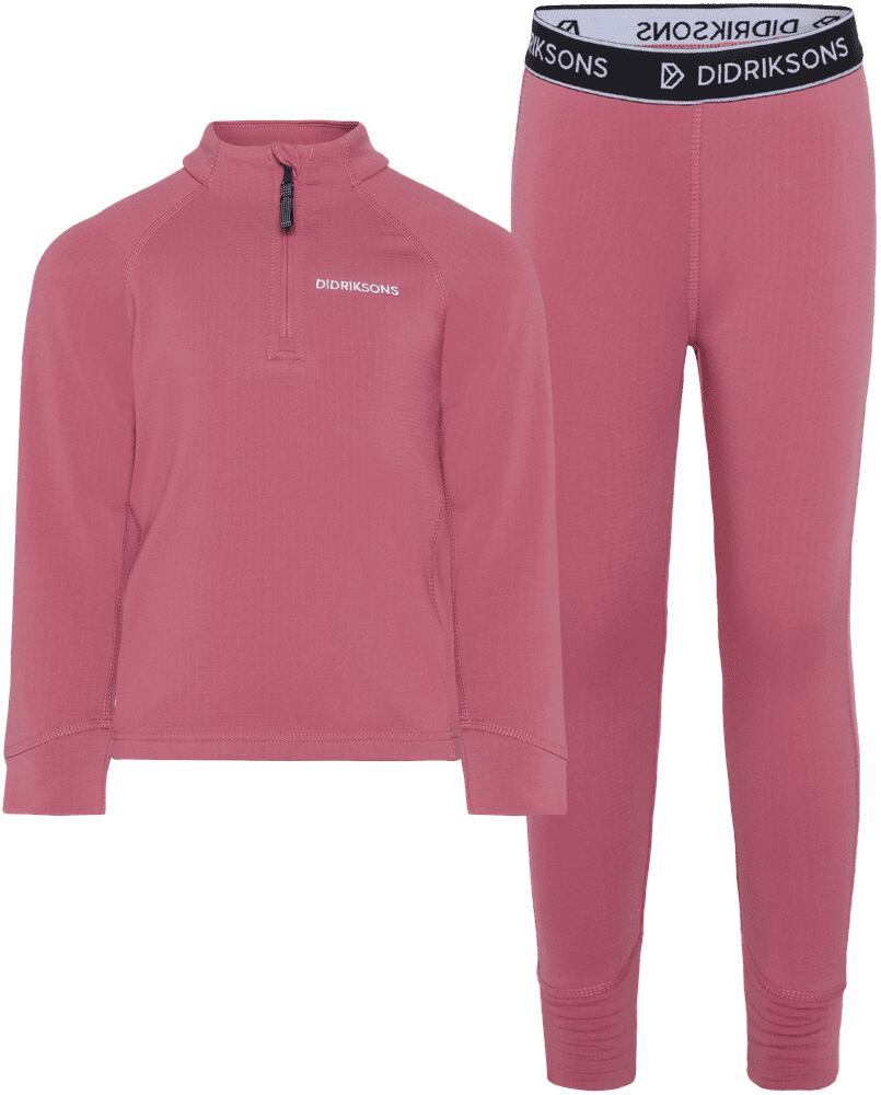 Didriksons Dětské termoprádlo Jadis set heather pink