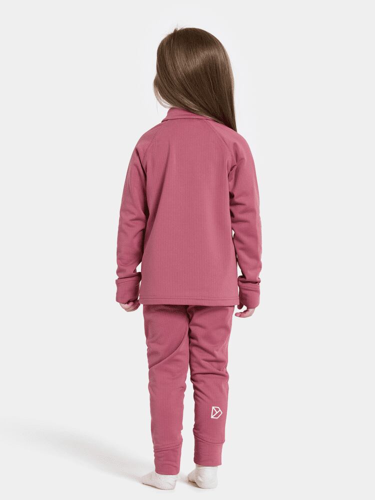 Didriksons Dětské termoprádlo Jadis set heather pink