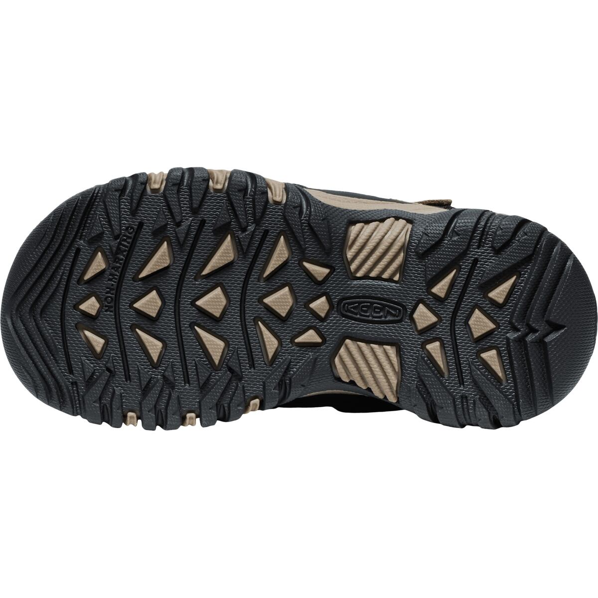 KEEN Dětské boty Targhee IV Mid WP - bison/brindle