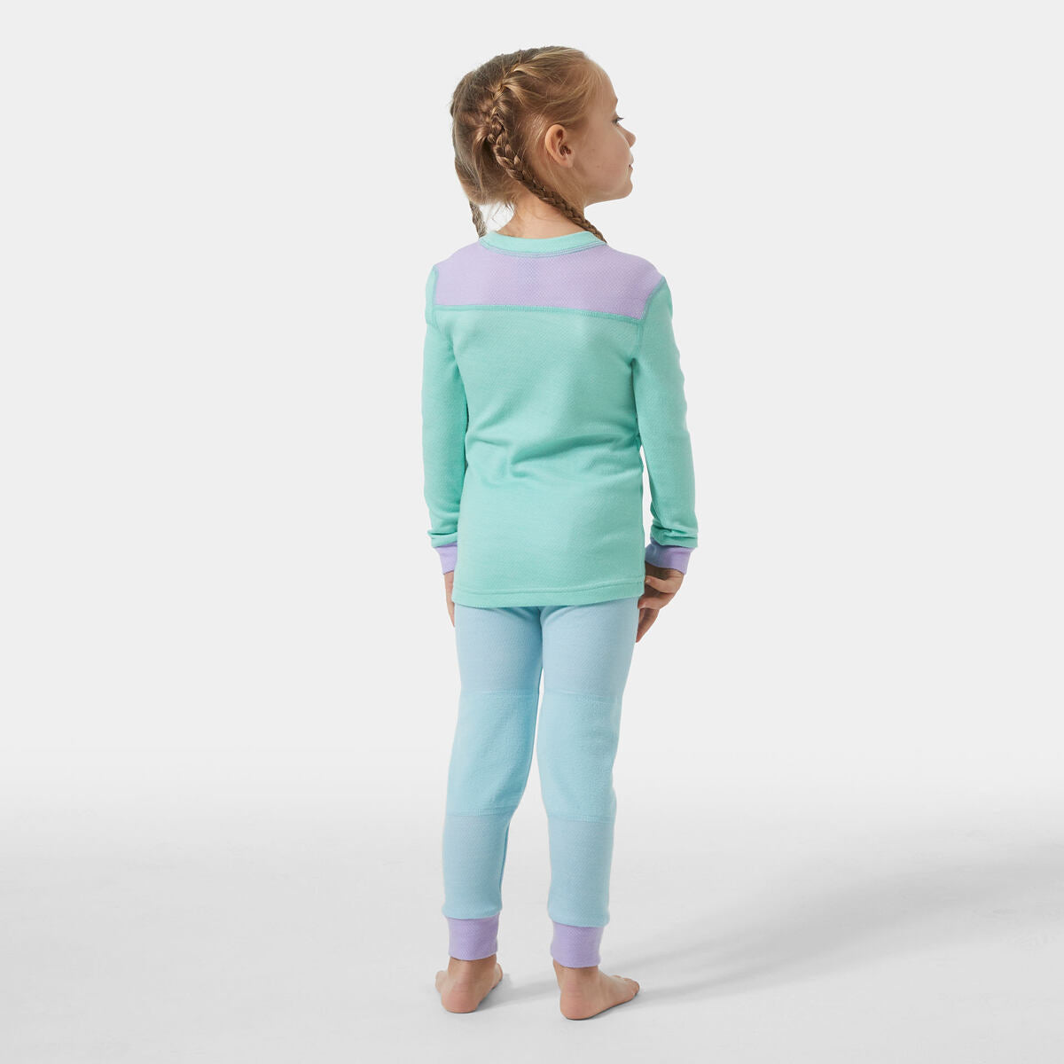 Helly Hansen Dětské termoprádlo K Lifa Merino set - lagoon