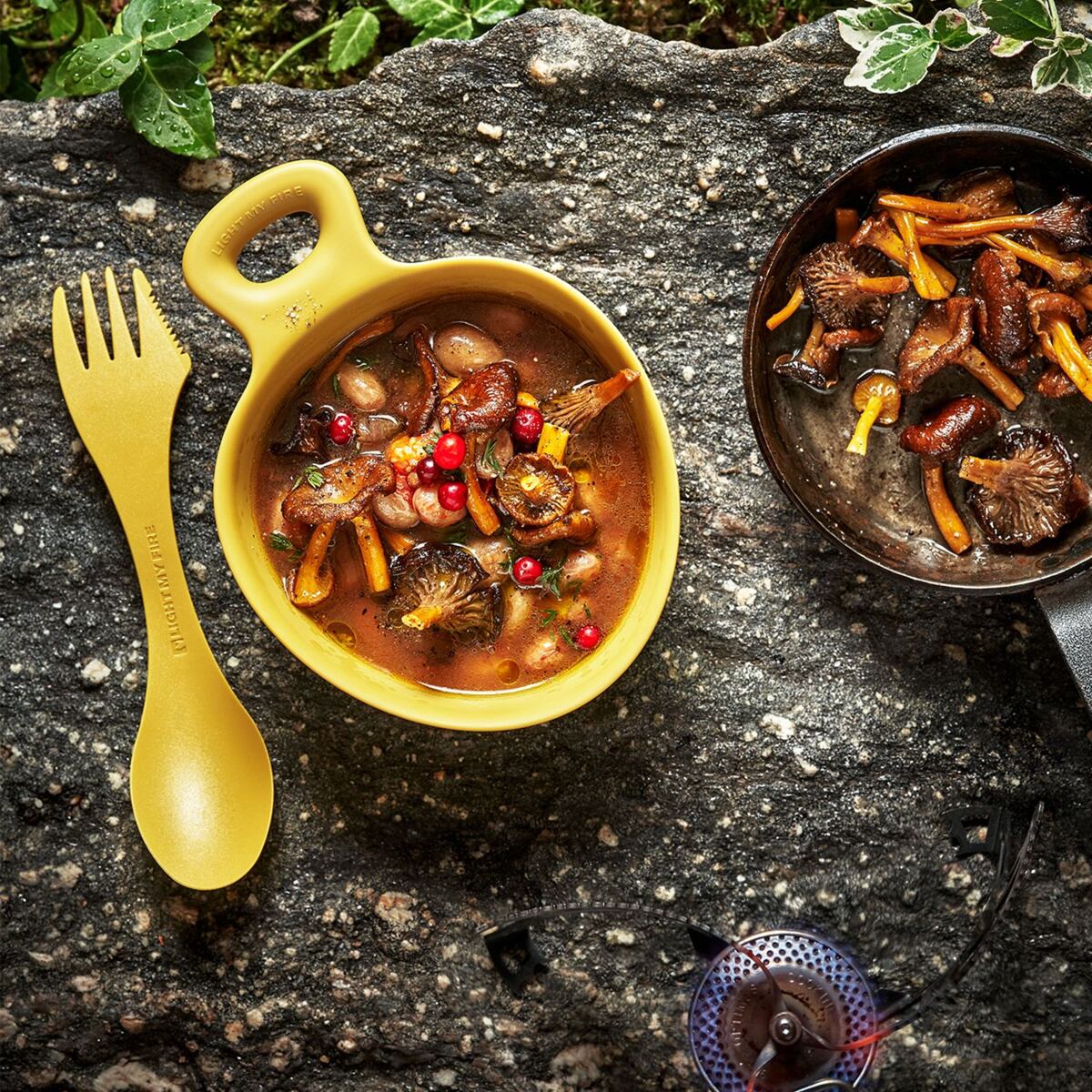 Light my fire Cestovní příbor Swedish Spork original mistypurple