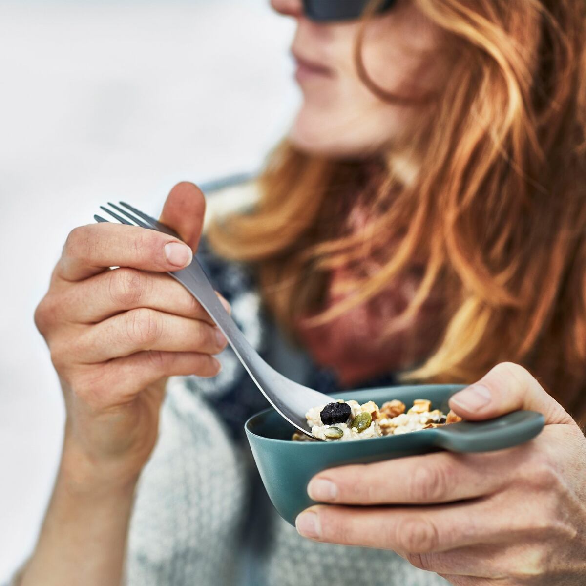 Light my fire Cestovní miska s uchem Swedish Kåsa rustyorange