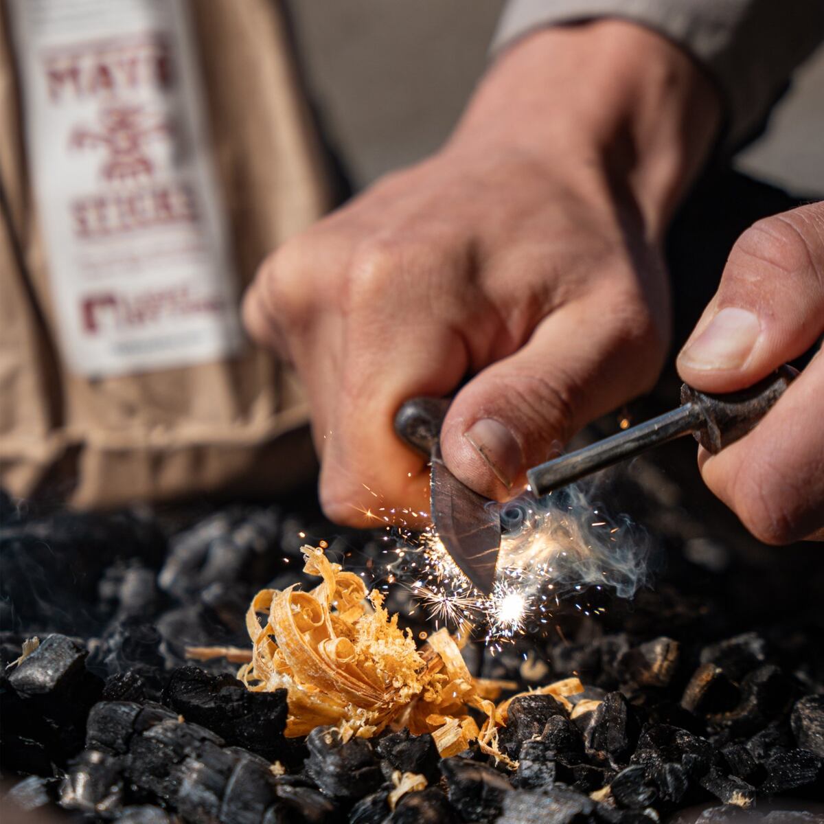 Light my fire Outdoorový nůž s křesadlem Swedish FireKnife 2in1 sagegreen