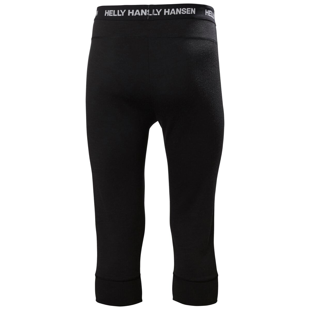 Helly Hansen Pánské fuknční 3/4 legíny s merinem Lifa merino midweight - black