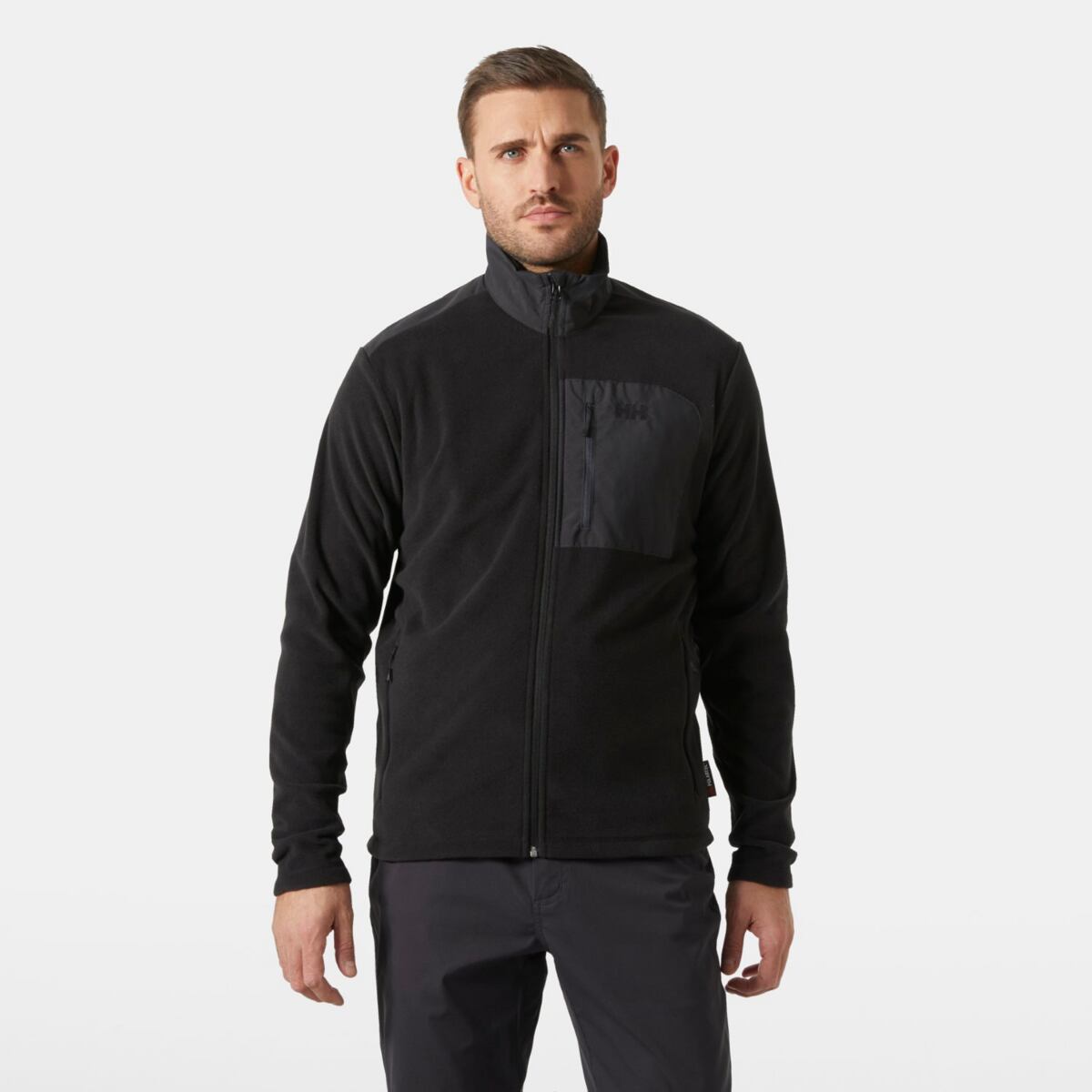 Helly Hansen Pánská fleecová mikina Daybreaker Block Jacket - black