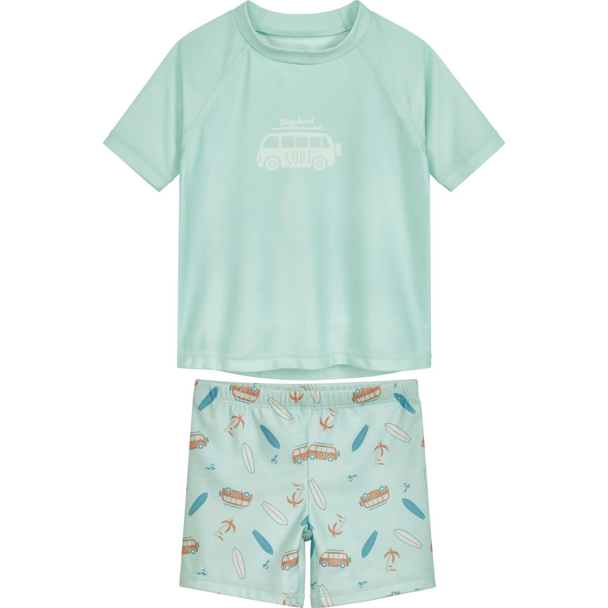 Playshoes Dětský plavecký set s UV Surfbus - mint green