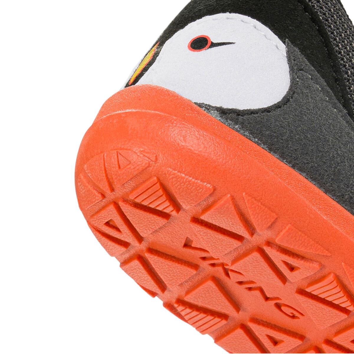 Viking Dětské boty Alv barefoot Paw 2V black