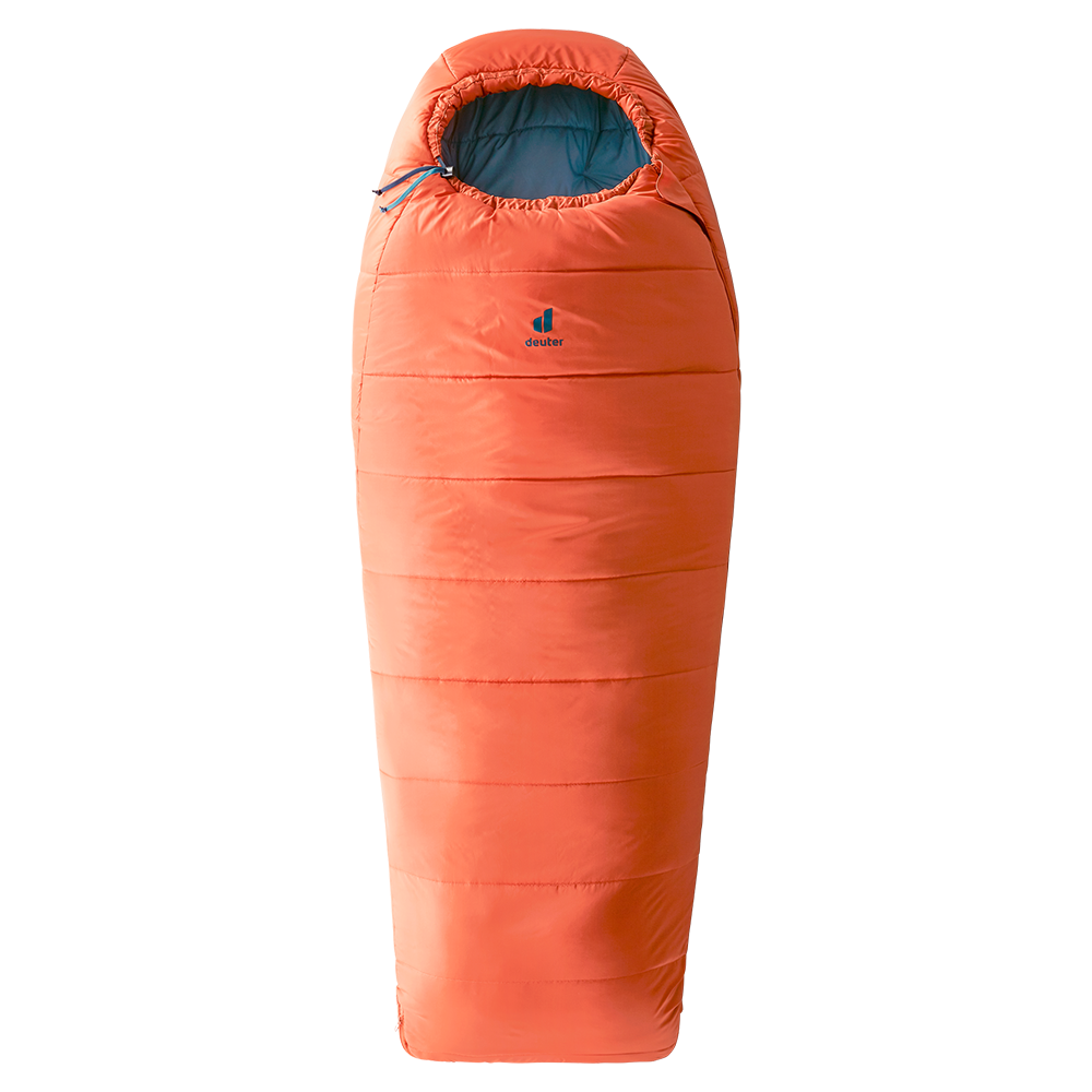 Dětský rostoucí spací pytel Deuter Starlight Pro paprika-slateblue levý