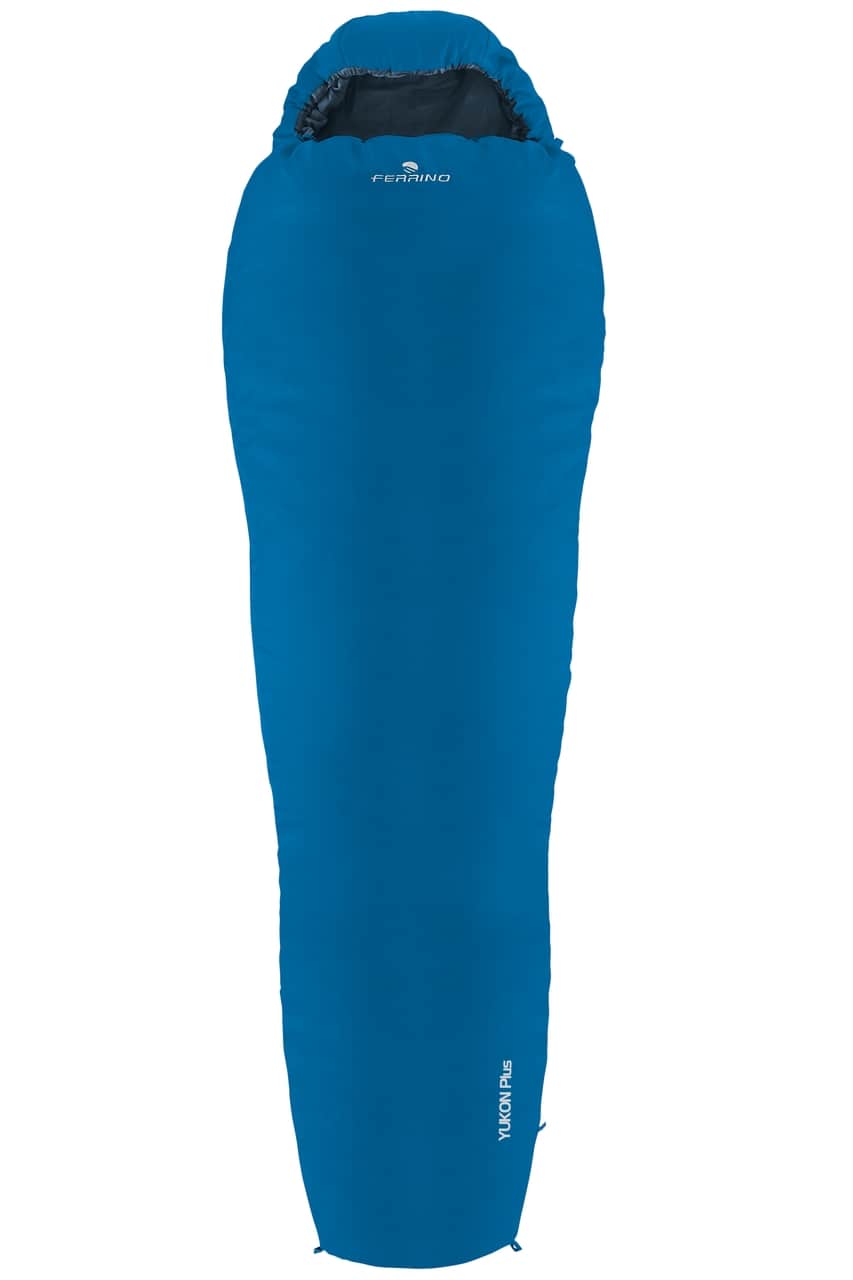 Spací pytel Ferrino Yukon Plus blue left
