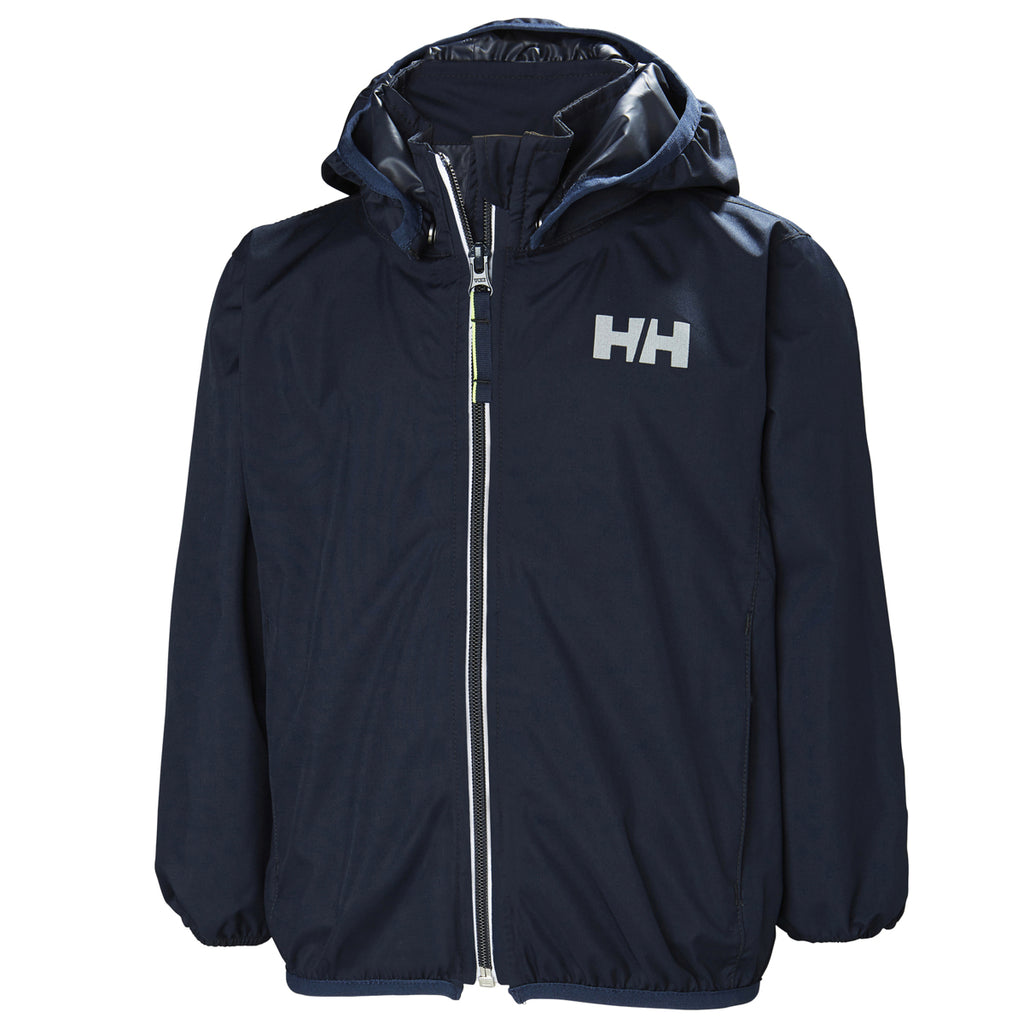 Helly Hansen Dětská nepromokavá bunda K Helium packable jacket navy - SBALITELNÁ