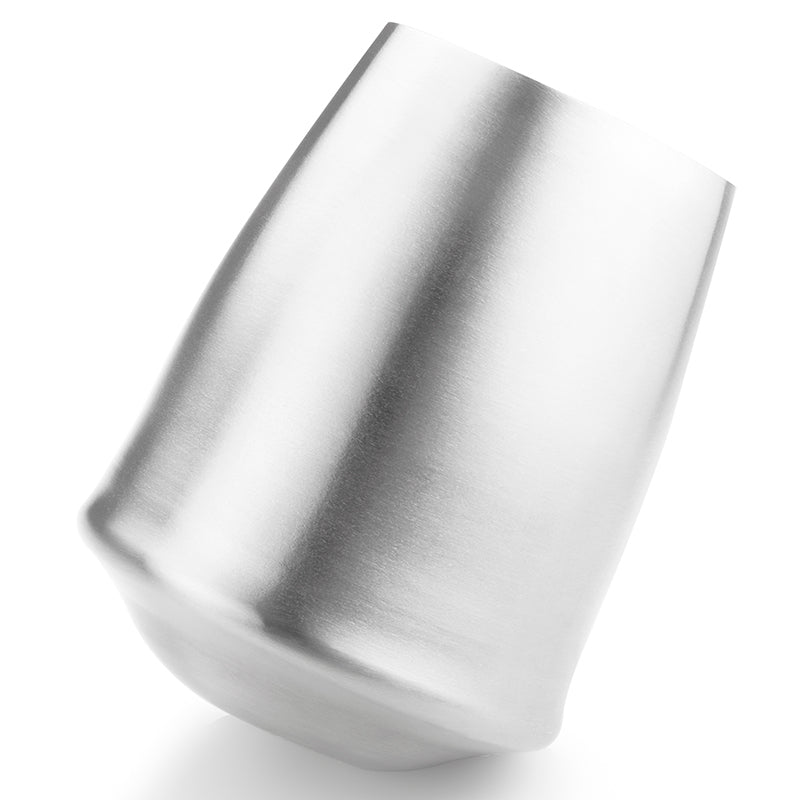 GSI outdoors Nerezová sklenice na víno Glacier Stainless Steemless Wine Glass 350 ml