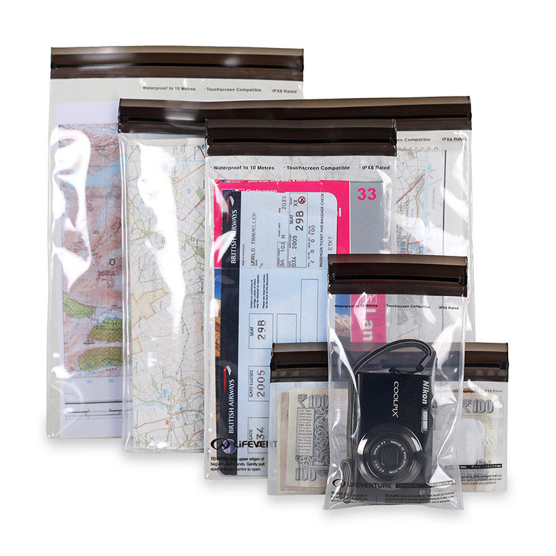 LifeVenture Vodotěsný obal Lifeventure DriStore LocTop Bags - Valuables