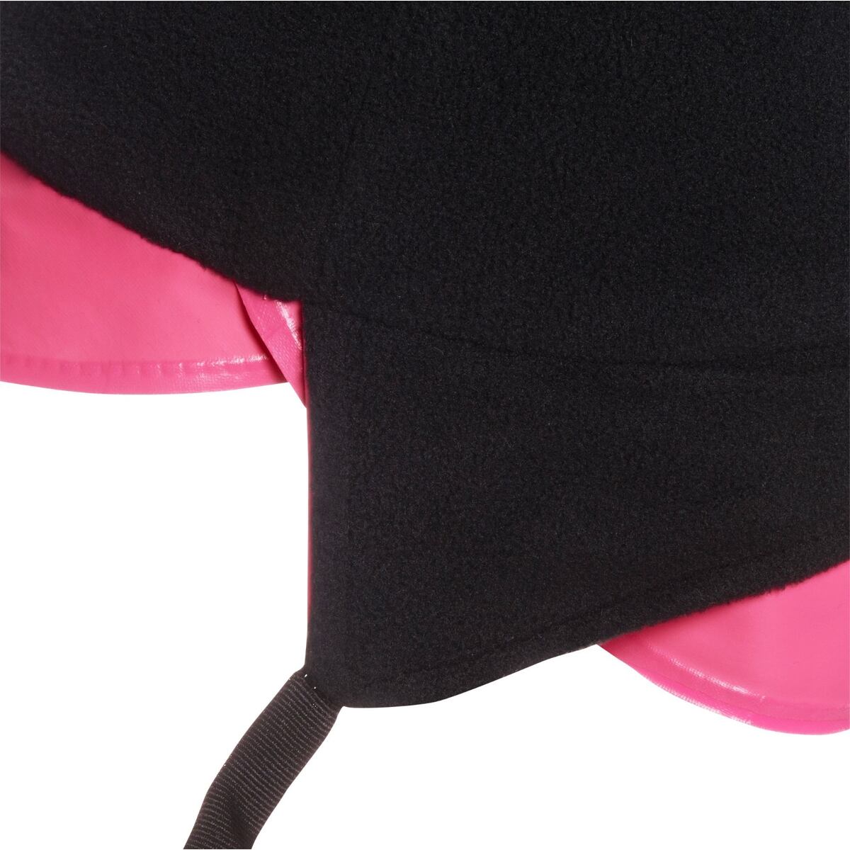 Playshoes Dětský klobouk do deště s fleecem červený