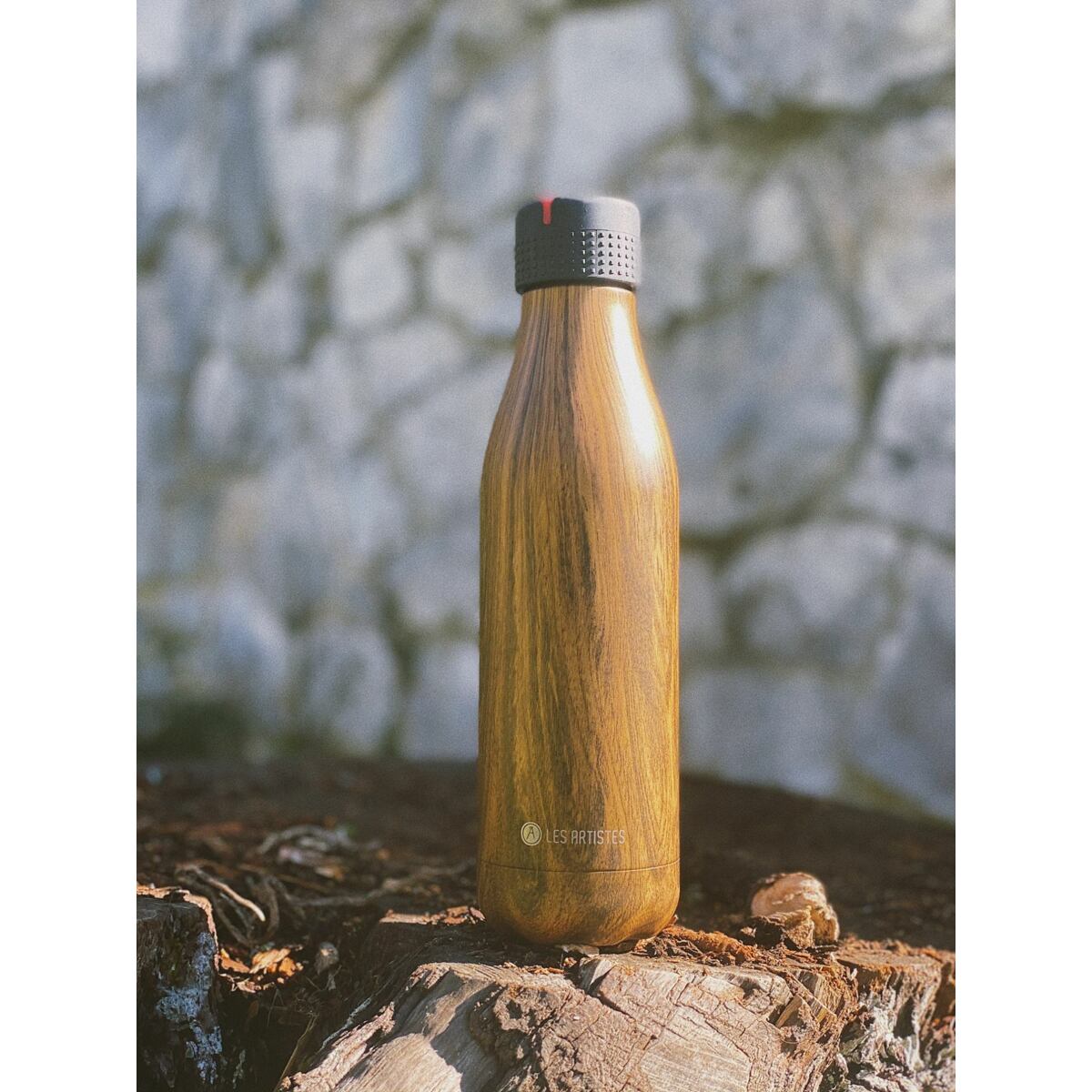 Les Artistes Termoska Bottle Up 500ml Wood