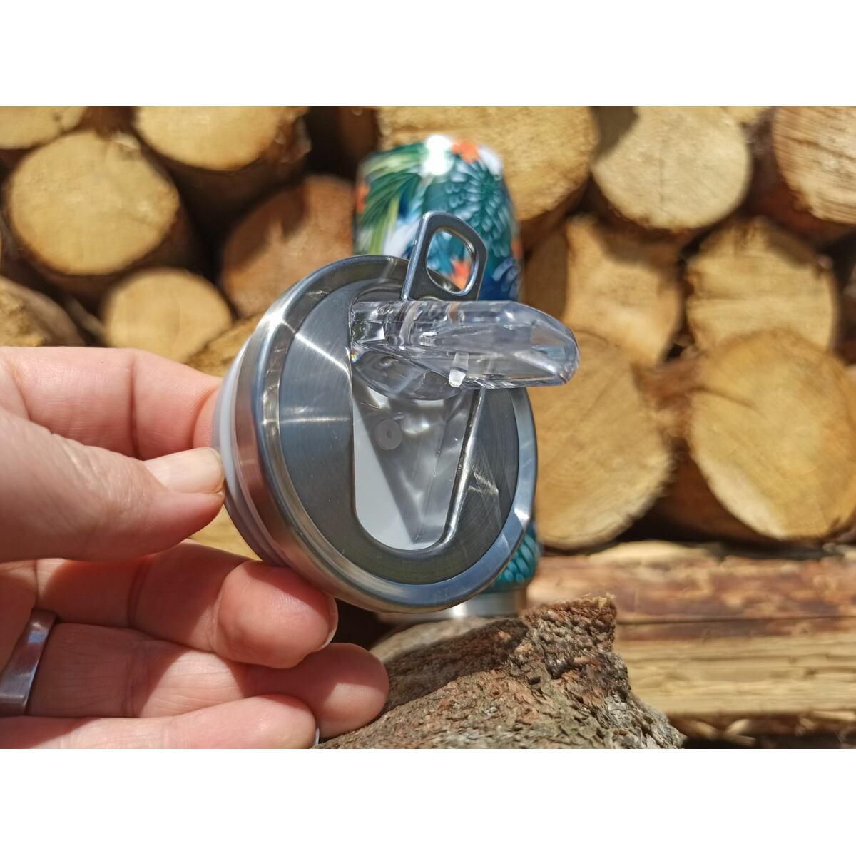 Les Artistes Náhradní víčko k termo lahvím Individual lid Pull Can'it