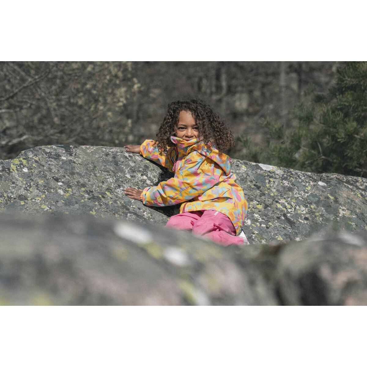 Didriksons Dětské nepromokavé kalhoty Idur sweet pink - ROSTOUCÍ