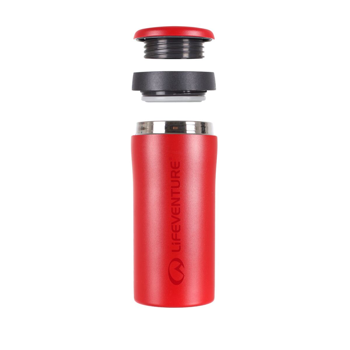 LifeVenture Termohrnek Lifeventure Thermal Mug matt red