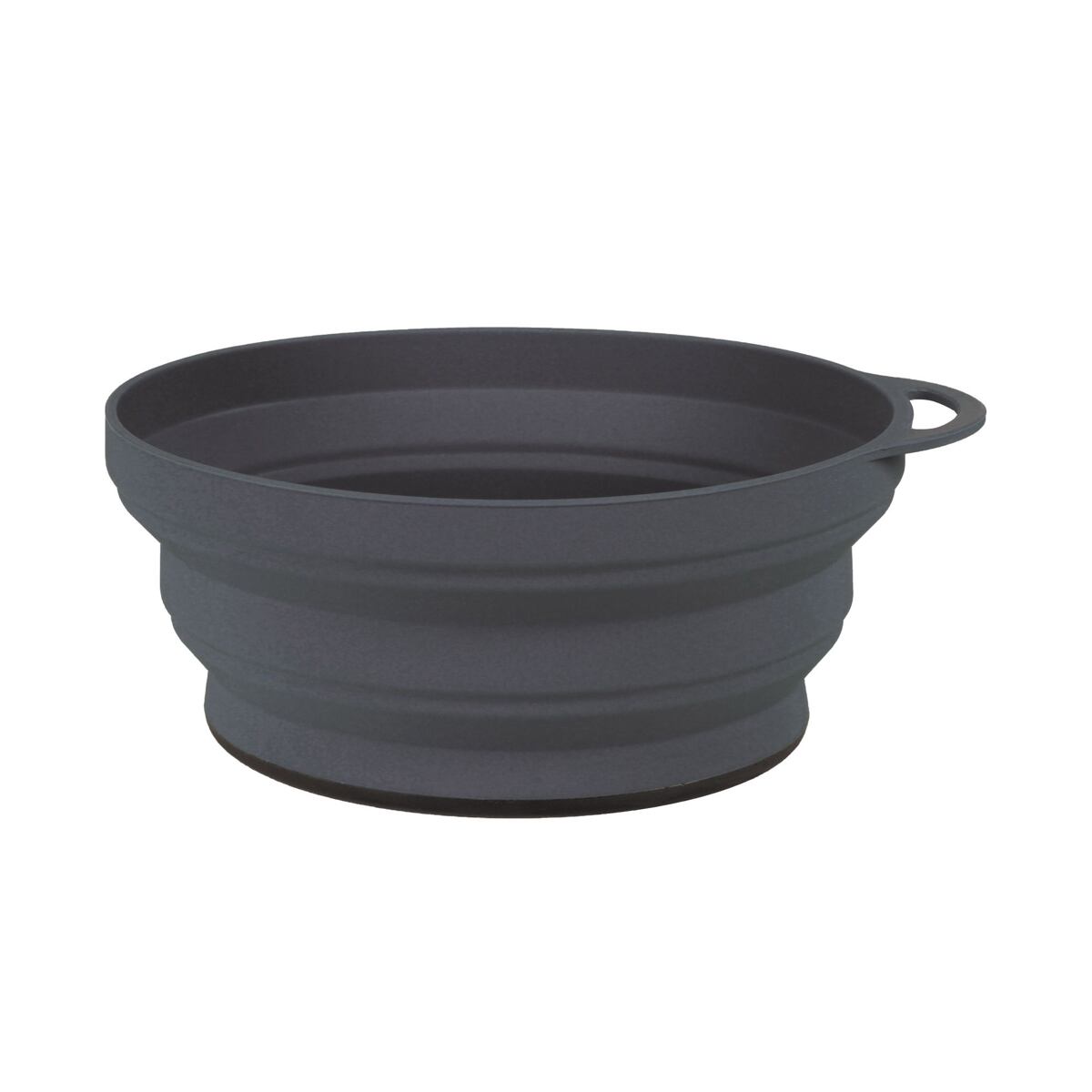 LifeVenture Skládací miska Silicon Ellipse FlexiBowl graphite