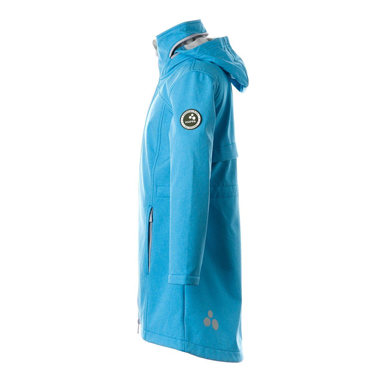 Huppa Dívčí softshellový kabát Ava arctic blue REFLEX