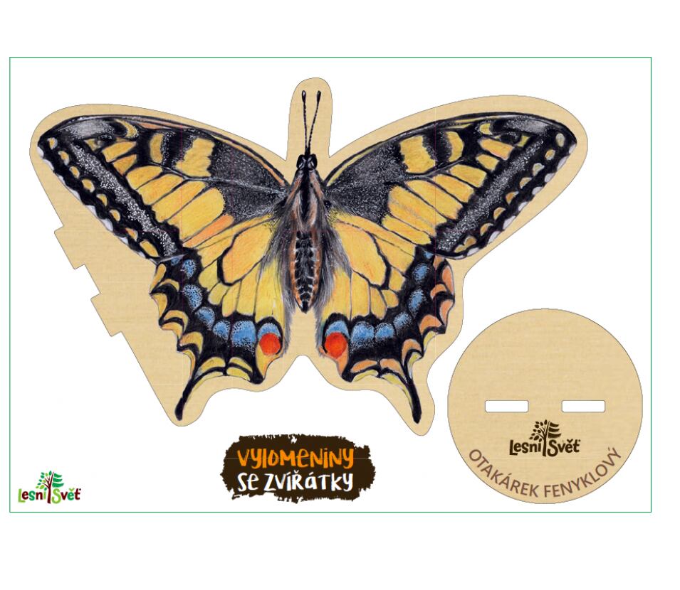 Lesní svět Vylomeniny se zvířátky M