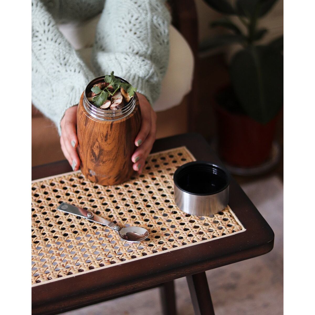 Les Artistes Termonádoba Foodjar 700ml Wood