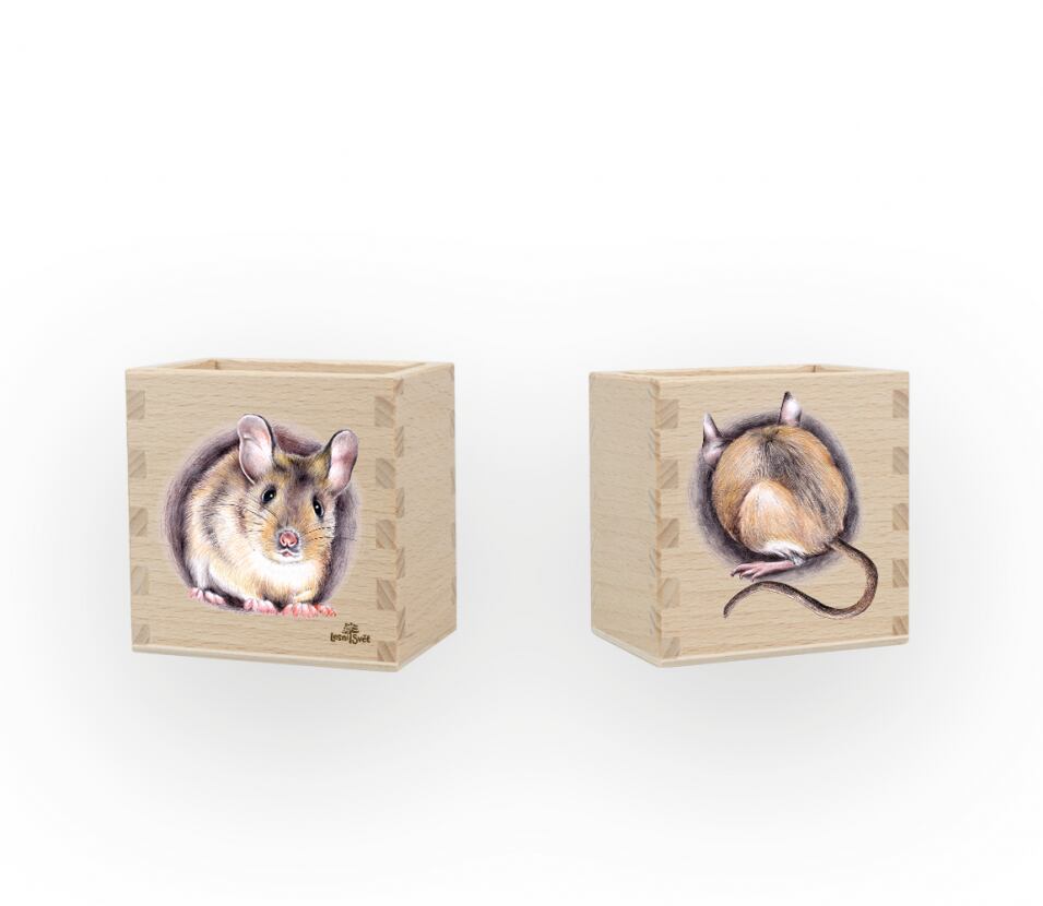 Lesní svět Dřevěný stojánek na tužky Lesní svět