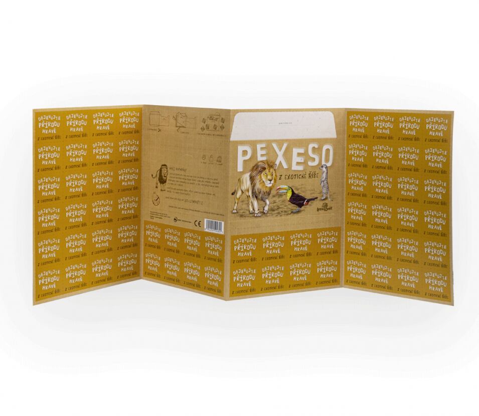 Lesní svět Papírové pexeso Lesní svět