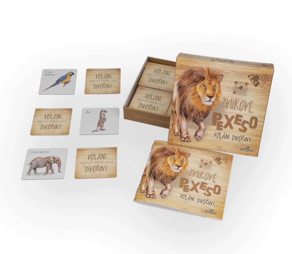 Lesní svět Zvukové pexeso Lesní svět