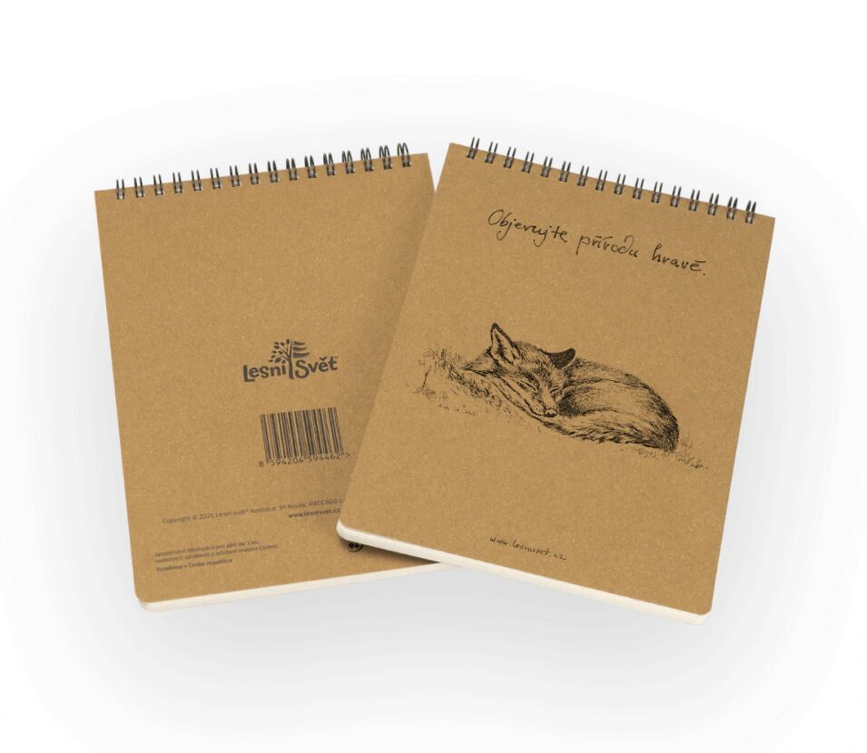 Lesní svět Eko blok z recy papíru M